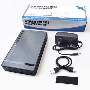 Caja de <span class=keywords><strong>Disco</strong></span> <span class=keywords><strong>Duro</strong></span> Externo de <span class=keywords><strong>3.5</strong></span> Pulgadas USB 3.0 <span class=keywords><strong>SATA</strong></span> 5Gbps, Carcasa de Plástico con Cable y Cargador <span class=keywords><strong>para</strong></span> <span class=keywords><strong>SATA</strong></span> de 2.5 y <span class=keywords><strong>3.5</strong></span> Pulgadas - Product Image 6