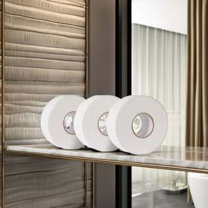 Yuelianke Paquete de 8 Rollos de Papel Higiénico Jumbo de Pulpa de Bambú Suave para Oficinas y Espacios Públicos - Product Image 5