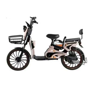 Scooter électrique 48V 350W, <span class=keywords><strong>batterie</strong></span> au plomb-acide de 14 pouces, 3 vitesses, capteur numérique sans balais en acier, vélo de ville pour 2 adultes - Product Image 3