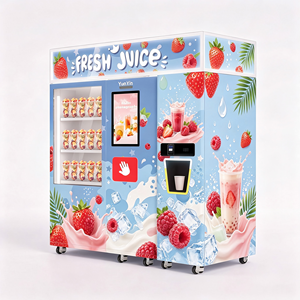 Distributeur automatique de smoothies surgelés 24h/24, 48 compartiments, avec surveillance à distance, pour salles de sport, campus, hubs de <span class=keywords><strong>transport</strong></span> et lieux publics - Product Image 3