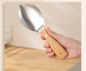 มีดสแตนเลส Syh266 304 สำหรับใช้ในครัวเรือน ตัดแตงโม ผลไม้เอนกประสงค์ ขายส่ง - Product Image 4