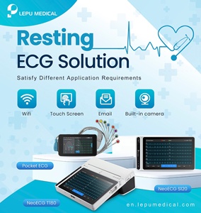 Vente chaude Portable Numérique Écran Tactile Analyse Électrocardiogramme 12 Canaux Holter EKG <span class=keywords><strong>ECG</strong></span> <span class=keywords><strong>Machine</strong></span> - Product Image 2