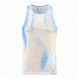 Chaleco Deportivo Ligero, Transpirable y de Secado Rápido con Estampado Personalizado, Camiseta sin Mangas para Entrenamiento, Fitness, Maratón, Unisex, para Correr - Product Image 1