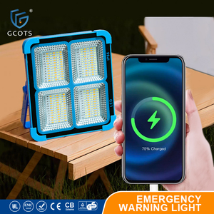 IP54 Waterproof LED Portable Rechargeable USB&Solar <b>Flood</b> <b>Light</b> Energy Saving Outdoor Camping Lighting - Product Image 2