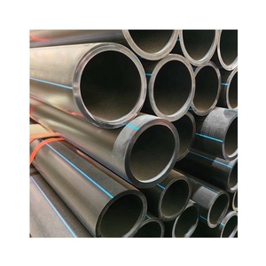 ท่อ HDPE รับรองมาตรฐาน WRAS เชื่อมต่อด้วยความร้อน PN10 PN16 PN20 ขนาด 110 มม. 200 มม. 400 มม. ผลิตจากเม็ดพลาสติกบริสุทธิ์ 100% สำหรับงานใต้ดินและงานเทศบาล - Product Image 1