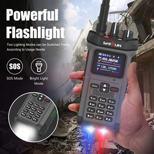 Sq-8500 20W Walkie Talkie Omgekeerde Opladen Kopieer Frequentie Ruisonderdrukking Zaklamp 5800Mah Dual Band Lange Afstand Tweerichtingsradio - Product Image 3