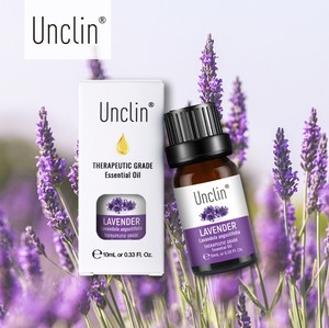 Oli Essenziali Puri Unclin 10ML per Macchina Aromaterapica, Aiuto per il Sonno e Decompressione con Oli <span class=keywords><strong>di</strong></span> Lavanda, Tea Tree, Salvia e <span class=keywords><strong>Geranio</strong></span> - Product Image 3