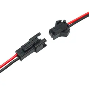 Изготовленный на заказ Molex 51005 2-контактный разъем низкого напряжения штекер 10 см жгут проводов Удлинительный кабель в сборе