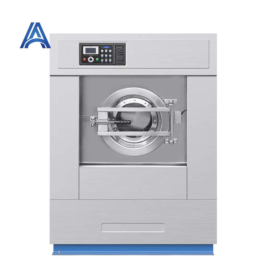 Lavadora extractora de 30kg, lavadora industrial para pequeñas empresas de lavandería