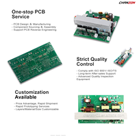 Onduleur solaire hybride OEM, circuit imprimé de circuits imprimés, fabrication PCBA, service de conception clone SMT pour ascenseur de climatisation