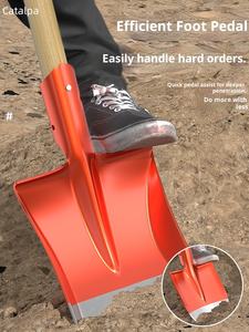 เกรียงด้ามไม้กว้างและลึกเครื่องมือทางการเกษตรเครื่องมือการเกษตร - Product Image 5