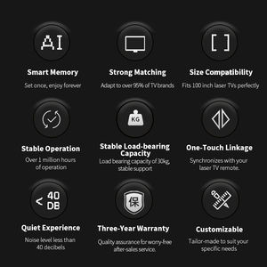 Mobile <span class=keywords><strong>TV</strong></span> di Lusso Moderno Wupro X Nectunt S5 2024 Nuovissimo con Supporto per Proiettore UST - Product Image 3