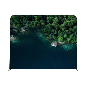 Triển Lãm Đứng 8ft triển lãm thương mại gian hàng nhôm ráp căng thẳng hiển thị - Product Image 4