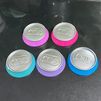 Mini boîte de soda en plastique transparent forme pot bouchon à vis tailles personnalisées 100ml 250ml 330ml pour emballage de chocolat biscuit collation bonbons