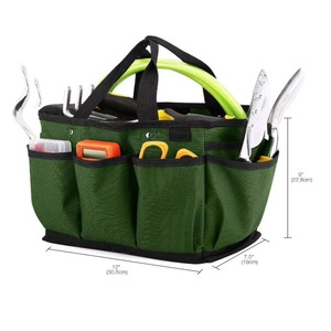 Sac de jardinage gratuit, sac de rangement pour outils de jardin de luxe et organisateur domestique avec poches, résistant à l'usure et réutilisable, 12 - Product Image 5