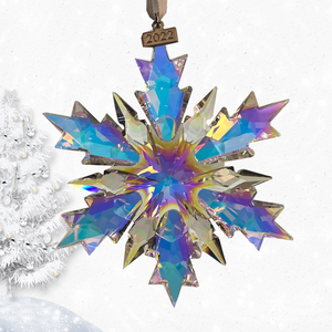 Neues Design K9 Kristall Schneeflocke für Weihnachts schmuck hängende Dekoration - Product Image 4