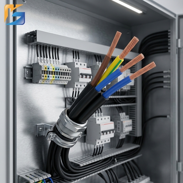 300/500V RVV Power Cable 2/3/4 Core Copper Conductor PVC Sheathed Control Cable