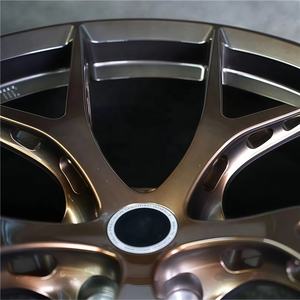 Rueda de Aleación de Aluminio Premium en Stock, Diseño Hueco DG Gold de 19 Pulgadas, PCD 5*112 ET35 para AUDI A5 A6 A7 A8 Q5 Q6 Q7 - Product Image 3