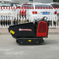 XINIU XN500 Mini Benzin-Frontlader 500kg Schaufelkapazität Kompakter Radlader EPA-Motor 2 Tonnen Nennlast Baufahrzeug