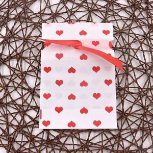 Bolsa portátil con cordón y lazo, diseño navideño, para regalos de Navidad y Año Nuevo, bolsa para empacar pasteles y galletas. - Product Image 5