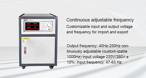 ตู้จ่ายไฟฟ้าแบบปรับความถี่ได้ 3 เฟส รุ่น bibo MATRIX 200KVA 3 เฟสเข้า 3 เฟสออก  แหล่งจ่ายไฟ AC 40-250Hz - Product Image 6