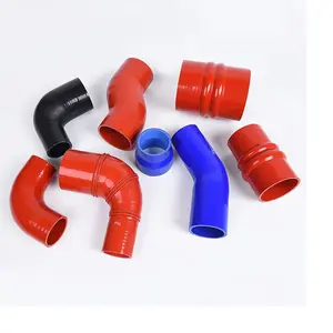 Hoge Kwaliteit Versterkte Siliconen Elleboog Hosesilicone Rechte Reducer Hose 135 Graden Elleboog Siliconen Hosesilicone Slang