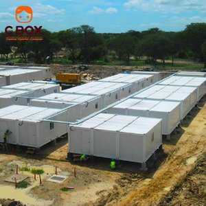 Cbox Venta al por Mayor de Casas Contenedor Prefabricadas Modulares de Panel Sándwich, Tipo Flat Pack, para Oficinas de Obra, Dormitorios de Trabajadores y Campamentos Mineros - Product Image 5