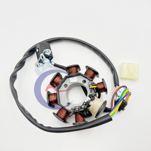<span class=keywords><strong>Stator</strong></span> de Moteur de <span class=keywords><strong>Moto</strong></span> FIGHTER <span class=keywords><strong>MOTO</strong></span> 125CC 150CC CG125 CG150 Bobine de <span class=keywords><strong>Stator</strong></span> Magnéto 100% Cuivre 8 Bobines - Product Image 1