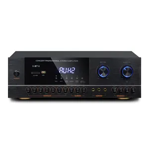 HIFI stereo sound system 4 channel amplifiers and speakers power mixer amplifier professional