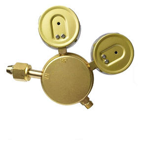 Régulateur de torche en laiton robuste CGA300 pour propane et CO2, manomètre d'oxygène CGA540, manomètre de réservoir de grande taille - Product Image 4