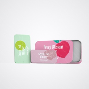 Caja de metal en stock para azúcar, chicles, con tapa deslizante de metal, caja de almacenamiento de metal personalizada - Product Image 3