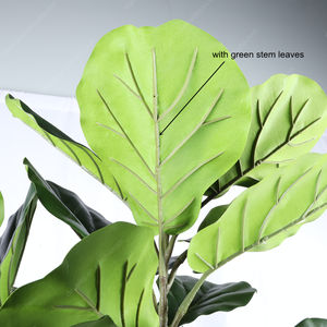 180cm 6FT Faux violon soie feuille plante faux plastique Ficus Lyrata assembler tronc décoration de la maison intérieur artificiel violon <span class=keywords><strong>figuier</strong></span> - Product Image 3
