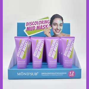 มาส์กโคลนไนอะซินาไมด์ เซราไมด์ สำหรับผิวหน้า 80 กรัม ทำความสะอาดล้ำลึก บำรุงผิวชุ่มชื้น ปรับสีผิวให้กระจ่างใส - Product Image 5