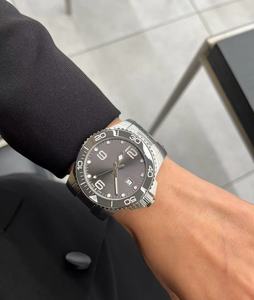 Reloj Mecánico de Lujo para Hombre, de Acero Inoxidable, Resistente al Agua, con Esfera y Caja Multifuncionales, Moderno, Deportivo y Ejecutivo, Color Gris - Product Image 3