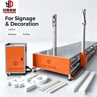 Máquina de Corte Automática CNC de 4 Ejes para Espuma EPS 2D/3D con Precisión de 0.1 mm y Funciones de Alta Seguridad para la Industria Publicitaria