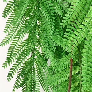 Follaje Artificial Colgante al por Mayor, Múltiples Estilos, Hojas de Persia de Plástico Suave, Plantas Colgantes para Decoración de Paredes, Patios y Oficinas - Product Image 2