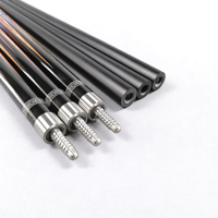 Barang Baru Terlaris XIKUNO 1/2 Split Center Joint Snooker Cue Fiberglass Aluminium Alloy Joint Panjang 147cm Premium Billiard Cue