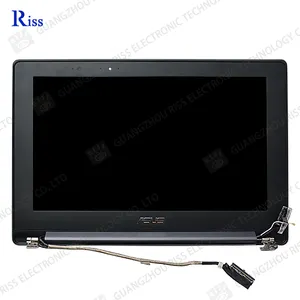 RISS จอ LCD แบบสัมผัสสำหรับ Asus Taichi 31,ชุดประกอบจอ13.3นิ้วของแท้ N133HSG-WJ1พร้อมฝาปิดหน้าจอสัมผัสแล็ปท็อป