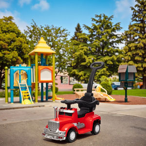 Frühkindliches Batteriebetriebenes Plastik-4-Rad-Laufrad für Kinder zum Spielen und zur Förderung der Gleichgewichtsfähigkeit - Product Image 1