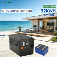 Batterie au lithium LiFePO4 VOLOND DDP en stock UE 32kW 51.2V MB56 628Ah 640Ah 64kW 32kWh 30kWh 48V