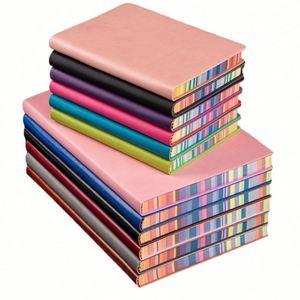 Colorful Wholesale <b>Plastic</b> Business Style Silk Screen Printed Records Book Students <b>Pocket</b> Memo A6 Size Softcover Notebook - Product Image 1