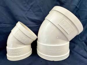 Hochwertige Hochdruck-PVC-Starre Kunststoffrohr-Fittings 45 90 Grad Bogen Korrosionsbeständiges Umweltfreundliches Entwässerungssystem - Product Image 6