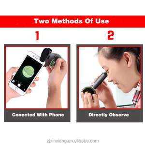 7751WユニバーサルクリップLEDズーム60X-100X電話用顕微鏡拡大鏡 - Product Image 4