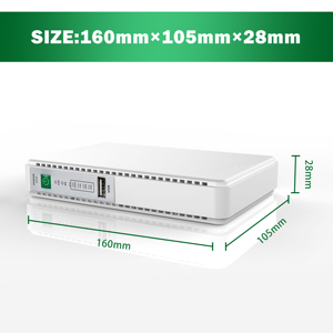 UPS Mini Cho Bộ Định Tuyến Wifi 17W 8800MAH Pin Mini DC UPS Với Đầu Ra POE 9V/12V/15V/24V Nguồn Dự Phòng - Product Image 4