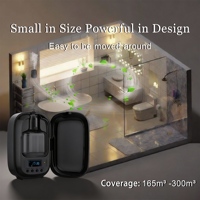 Difusor de Aromas para Habitaciones Pequeñas, 150 ml, PP, Pantalla OLED, Montaje en Pared, de Sobremesa, Atomización de Doble Líquido, 35 dB