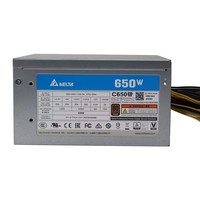 Catu Daya Server Delta C650 DPS-650AB-27A Asli Baru Berkualitas Tinggi 650W Antarmuka Ganda 8PIN PSU PC Tower