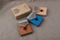Wholesale 17 21 Keys Mahogany Kalimba Musical Instrument Finger Thumb Piano Stringed Instrument Parts & Accessories