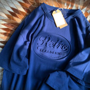 À la mode en relief Logo t-shirts impression coton personnalisé t-shirts hommes 3d personnalisé lourd haute qualité décontracté en relief coton t-shirts - Product Image 4