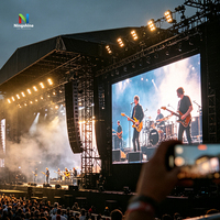 500*500/500*1000 Pantalla LED 4*3M Pantalla Led para interiores y exteriores Pared LED Alquiler Etapa Pantalla Led Pared de video