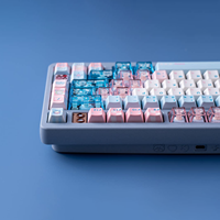 Clavier de jeu mécanique personnalisé OEM/ODM, disposition 75 %, éclairage RGB, sans fil/filaire, fournisseur OEM